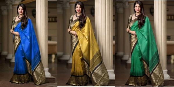 SL pankhudi Fancy Silk Wear Saree Collection